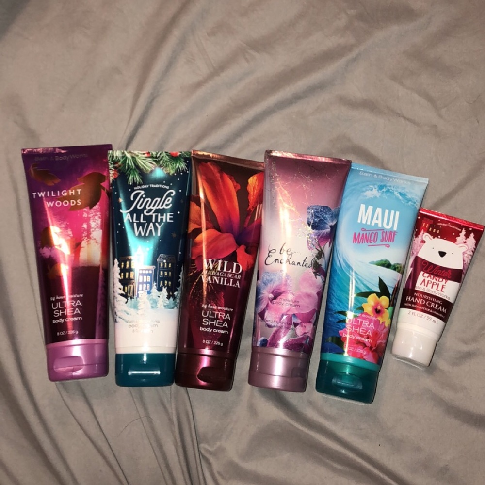 bath and body work lotions